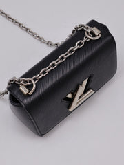 LOUIS VUITTON Twist PM - Black with Silver Hardware