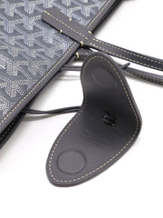 GOYARD New Version Linen Canvas Small Tote - Grey