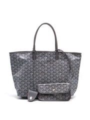 GOYARD New Version Linen Canvas Small Tote - Grey