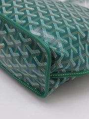 GOYARD Goyardine Mini Anjou Reversible Tote - Green