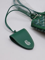 GOYARD Goyardine Mini Anjou Reversible Tote - Green