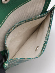 GOYARD Goyardine Mini Anjou Reversible Tote - Green