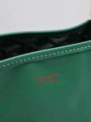 GOYARD Goyardine Mini Anjou Reversible Tote - Green