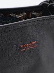 GOYARD Goyardine Mini Anjou Reversible Tote - Black