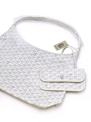 GOYARD Goyardine Bohème Hobo Bag – White