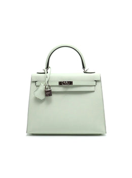 HERMES Kelly 25 - Vert Fizz with Palladium Hardware