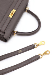 HERMES Kelly 25 - Gris Etain with Gold Hardware