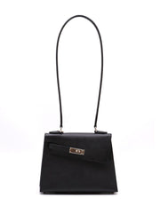 HERMES Kelly En Desordre 20 - Noir with Palladium Hardware [W]