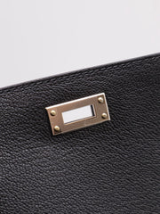 HERMES Kelly En Desordre 20 - Noir with Palladium Hardware [W]