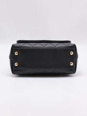 CHANEL Mini Coco Handle - Black with Gold Hardware