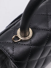 CHANEL Mini Coco Handle - Black with Gold Hardware