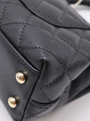 CHANEL Mini Coco Handle - Black with Gold Hardware