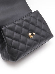 CHANEL Mini Coco Handle - Black with Gold Hardware