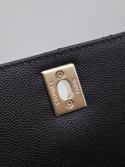 CHANEL Mini Coco Handle - Black with Gold Hardware
