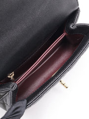 CHANEL Mini Coco Handle - Black with Gold Hardware
