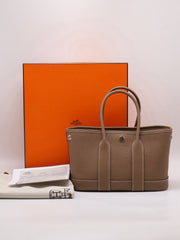HERMES Mini Garden Party  - Etoupe [G]