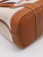 HERMES Mini Garden Party  - Canvas / Gold [G]