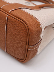 HERMES Mini Garden Party  - Canvas / Gold [G]