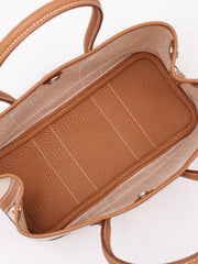 HERMES Mini Garden Party  - Canvas / Gold [G]