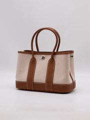 HERMES Mini Garden Party  - Canvas / Gold [G]