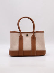 HERMES Mini Garden Party  - Canvas / Gold [G]