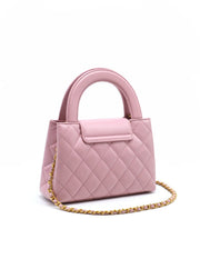 CHANEL Mini Kelly - Pink with Gold Hardware