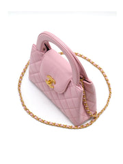 CHANEL Mini Kelly - Pink with Gold Hardware