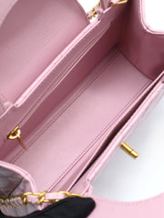 CHANEL Mini Kelly - Pink with Gold Hardware