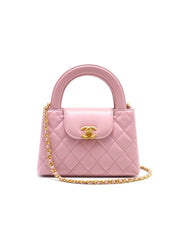 CHANEL Mini Kelly - Pink with Gold Hardware