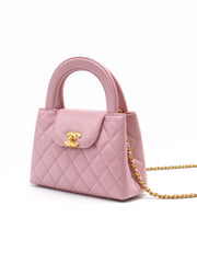 CHANEL Mini Kelly - Pink with Gold Hardware