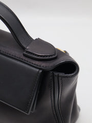 HERMES Mini 24/24 - Noir with Gold Hardware [W]