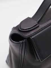 HERMES Mini 24/24 - Noir with Gold Hardware [W]