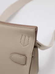 HERMES Jypsiere Mini - Beton with Palladium Hardware [B]