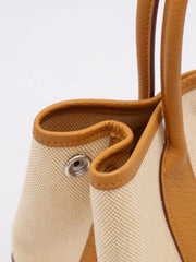 HERMES Mini Garden Party - Canvas / Sesame [G]