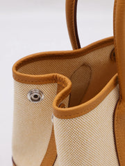 HERMES Mini Garden Party - Canvas / Sesame [G]