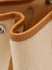 HERMES Mini Garden Party - Canvas / Sesame [G]