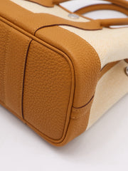 HERMES Mini Garden Party - Canvas / Sesame [G]