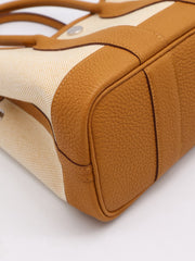 HERMES Mini Garden Party - Canvas / Sesame [G]