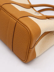 HERMES Mini Garden Party - Canvas / Sesame [G]