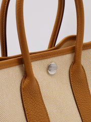 HERMES Mini Garden Party - Canvas / Sesame [G]