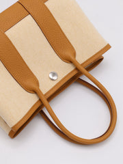 HERMES Mini Garden Party - Canvas / Sesame [G]
