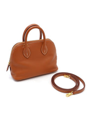 HERMES Mini Bolide - Gold with Gold Hardware