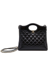 CHANEL 31 Mini Bag - Black with Gold Hardware