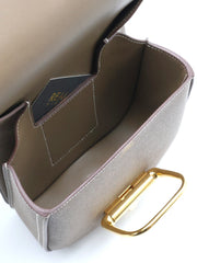 HERMES Della Mini -  Etoupe with Gold Hardware