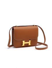 HERMES Mini Constance 19 - Gold with Gold Hardware