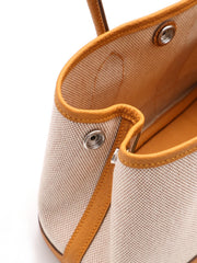 HERMES Mini Garden Party - Canvas / Natural Sable