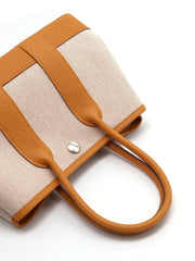HERMES Mini Garden Party - Canvas / Natural Sable