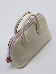 HERMES Mini Bolide - Mushroom, Mauve Pale & Gold [B]