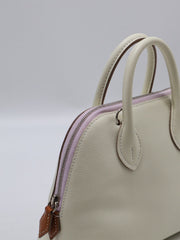 HERMES Mini Bolide - Mushroom, Mauve Pale & Gold [B]