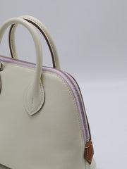 HERMES Mini Bolide - Mushroom, Mauve Pale & Gold [B]